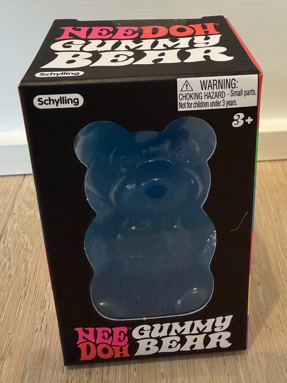 Blue NeeDoh Gummy Bear Sensory Toy